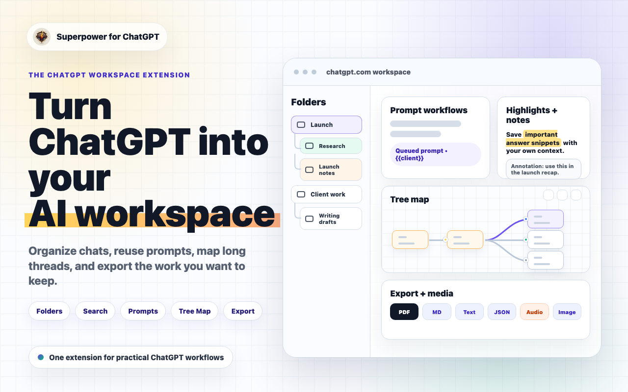Superpower for ChatGPT v8 overview